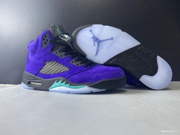 136027-500 Retro 5 Air Jordan Grape Alternate 1213